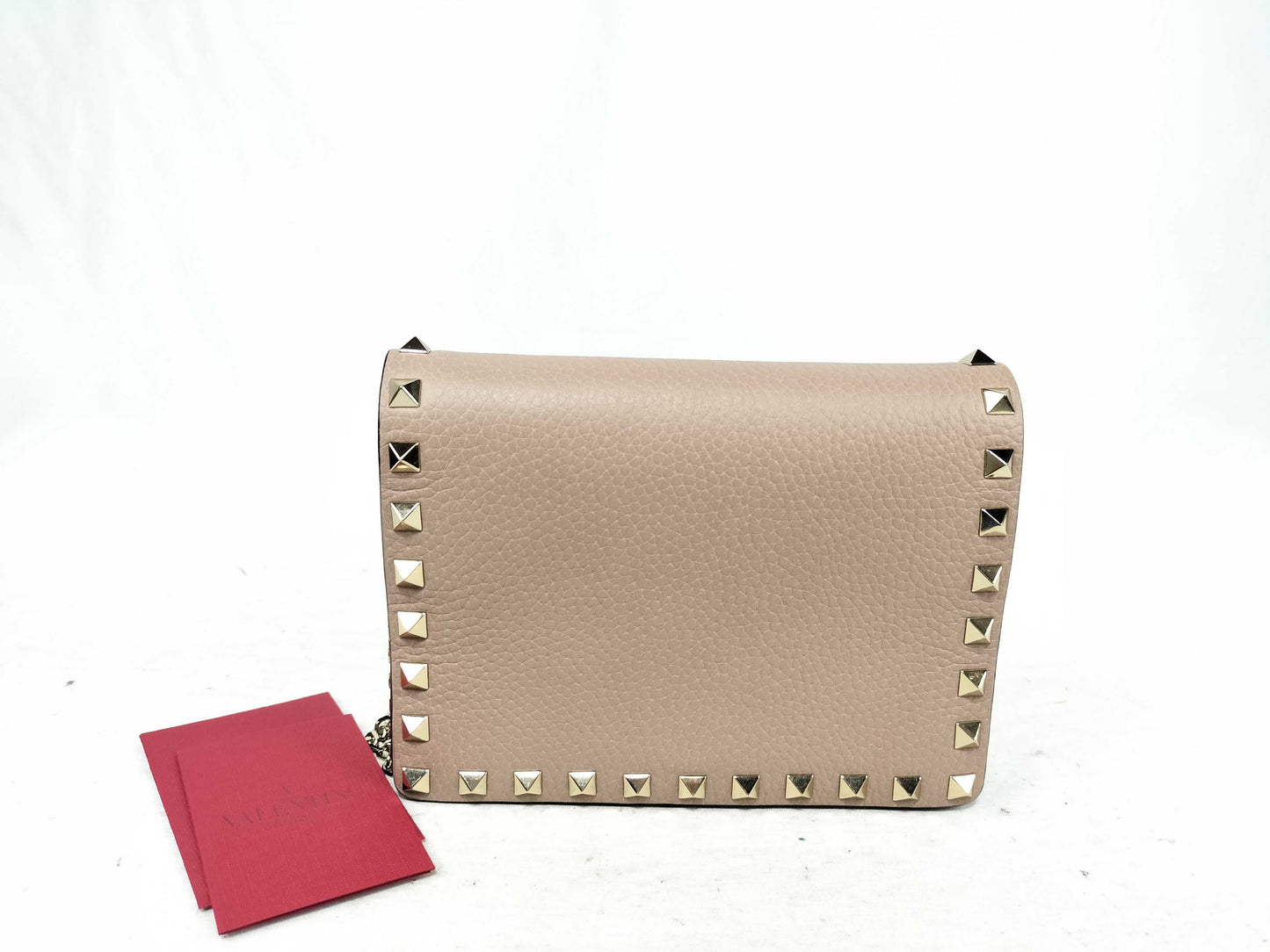 VALENTINO QT - Valentino Garavani Rockstud leather crossbody bag shoulder bag