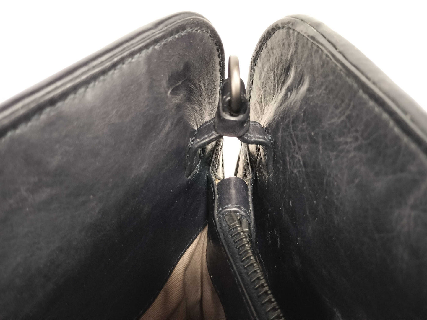 BOTTEGA VENETA Intrecciato HK - Bottega Veneta Intrecciato Leather Business Bag