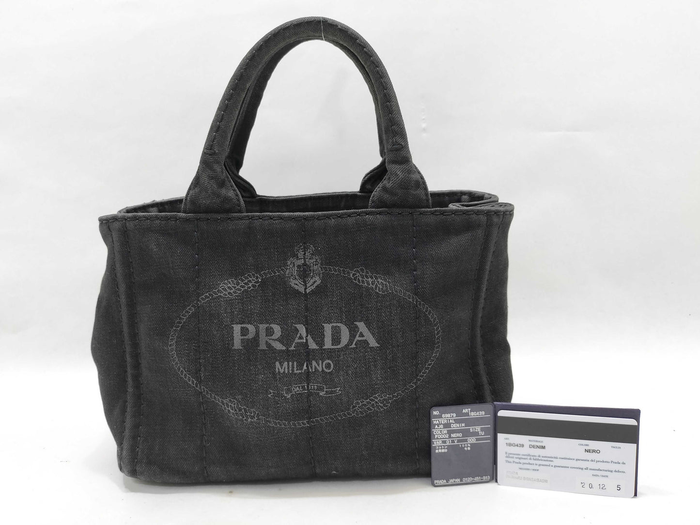 PRADA Prada Canapa Handbag