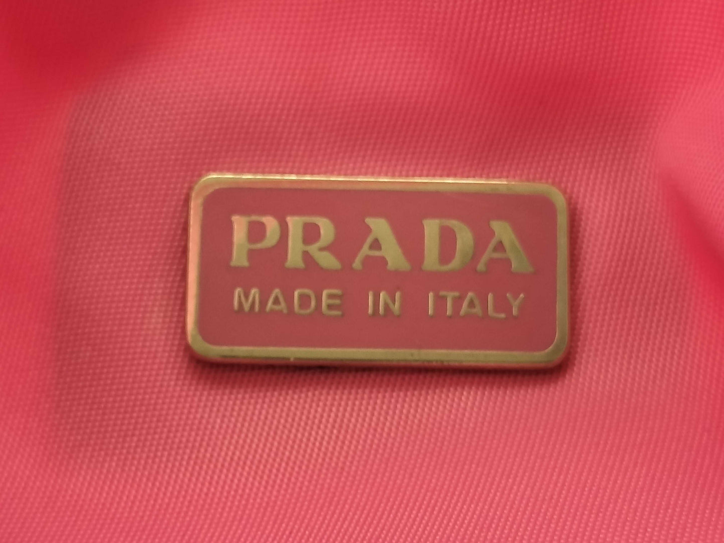 PRADA Nylon Prada Accessory Pouch Pouch