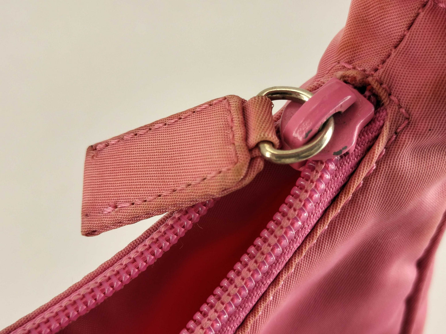 PRADA Nylon Prada Accessory Pouch Pouch