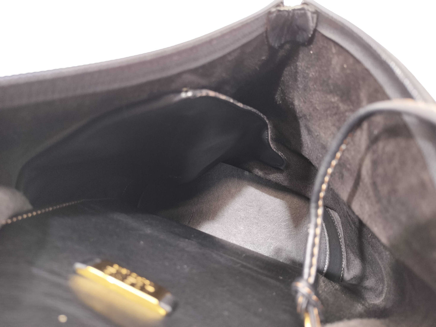 LOEWE Anton Sling Bag in Black Leather, Men's Body Bag/Shoulder Bag