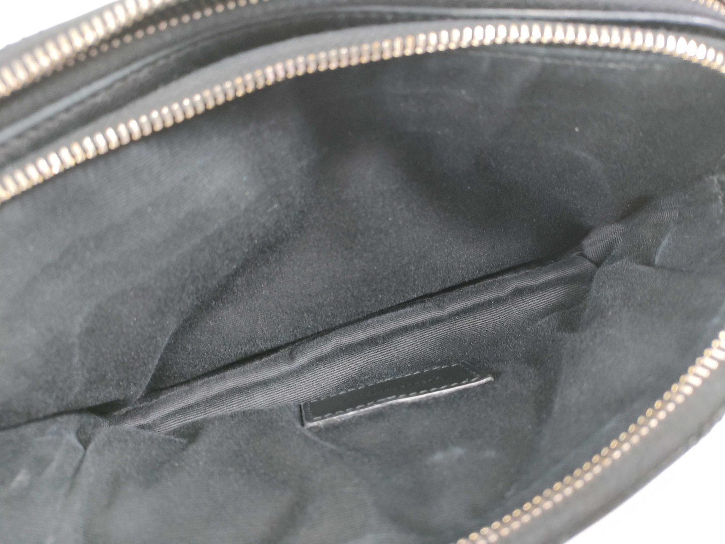 SAINT LAURENT Becky Quilted Leather Chain Shoulder Bag, Black, 608941