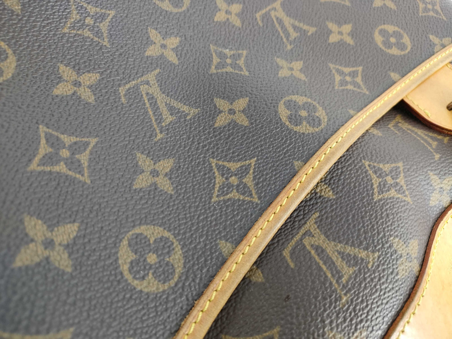 LOUIS VUITTON Monogram LOUIS VUITTON Deauville Monogram Handbag M47270 Handbag