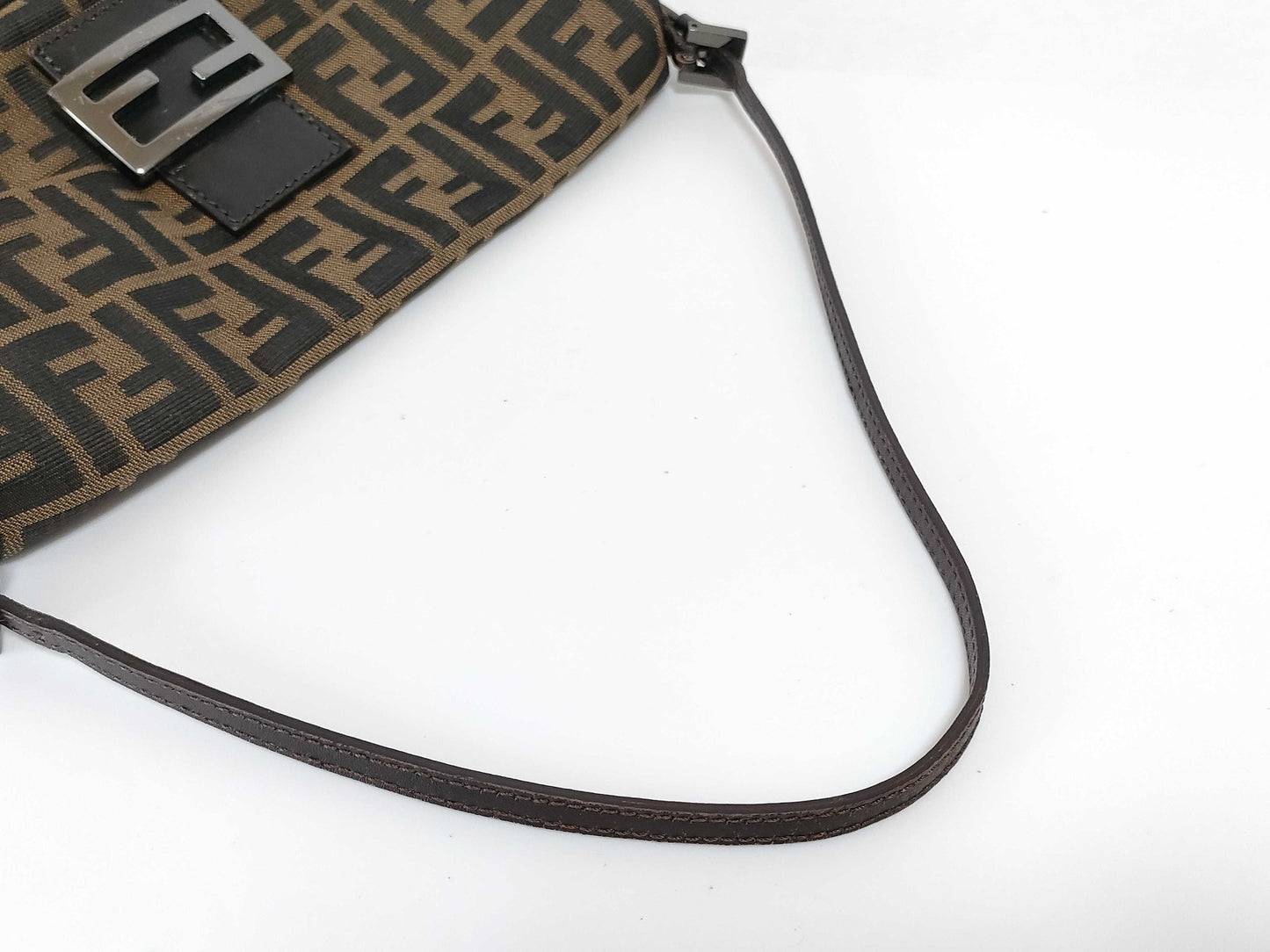 FENDI Zucca Mamma Bucket Handbag
