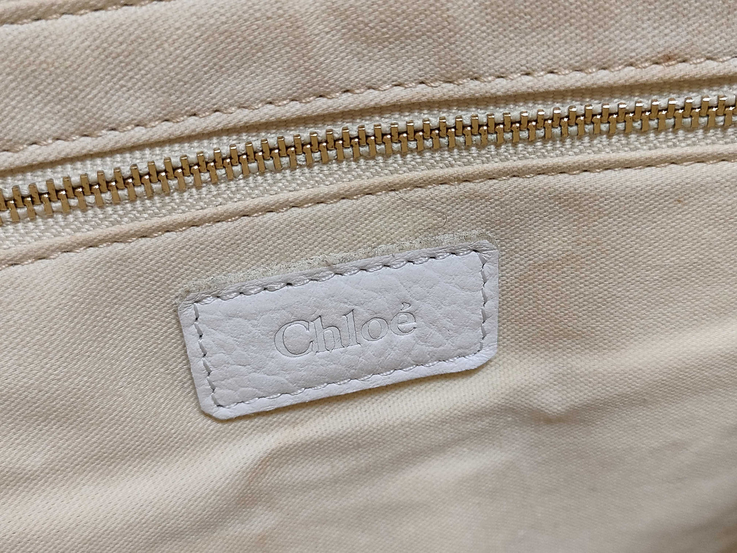 Chloe raffia handbag handbag