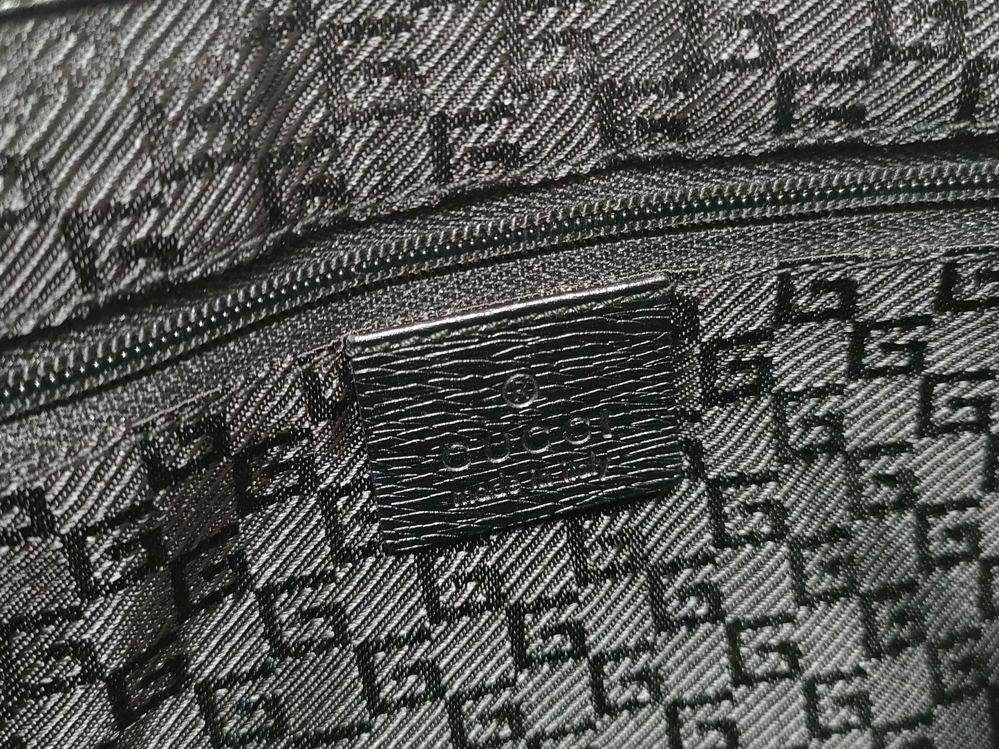 GUCCI Bamboo Kandinsky Bamboo Leather Shoulder Bag