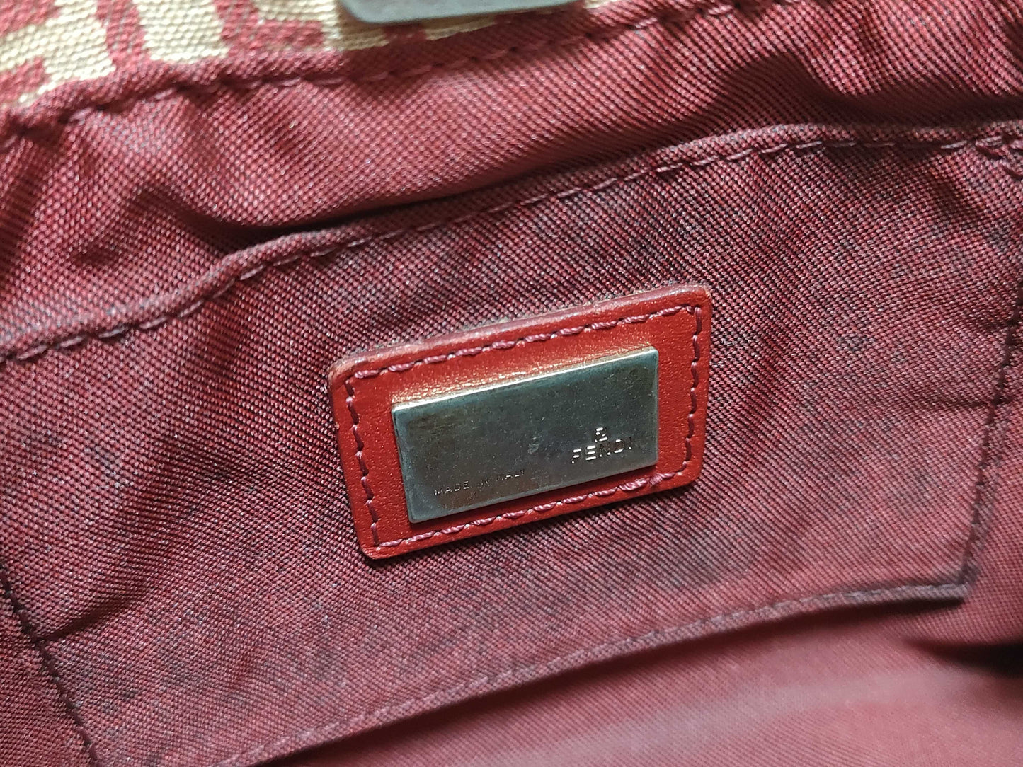 FENDI Zucca pattern Zucchino Mamma Bucket handbag