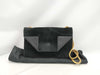 SAINT LAURENT SAINT LAURENT Chain Shoulder Bag Black with Gold Hardware and Suede Shoulder Bag