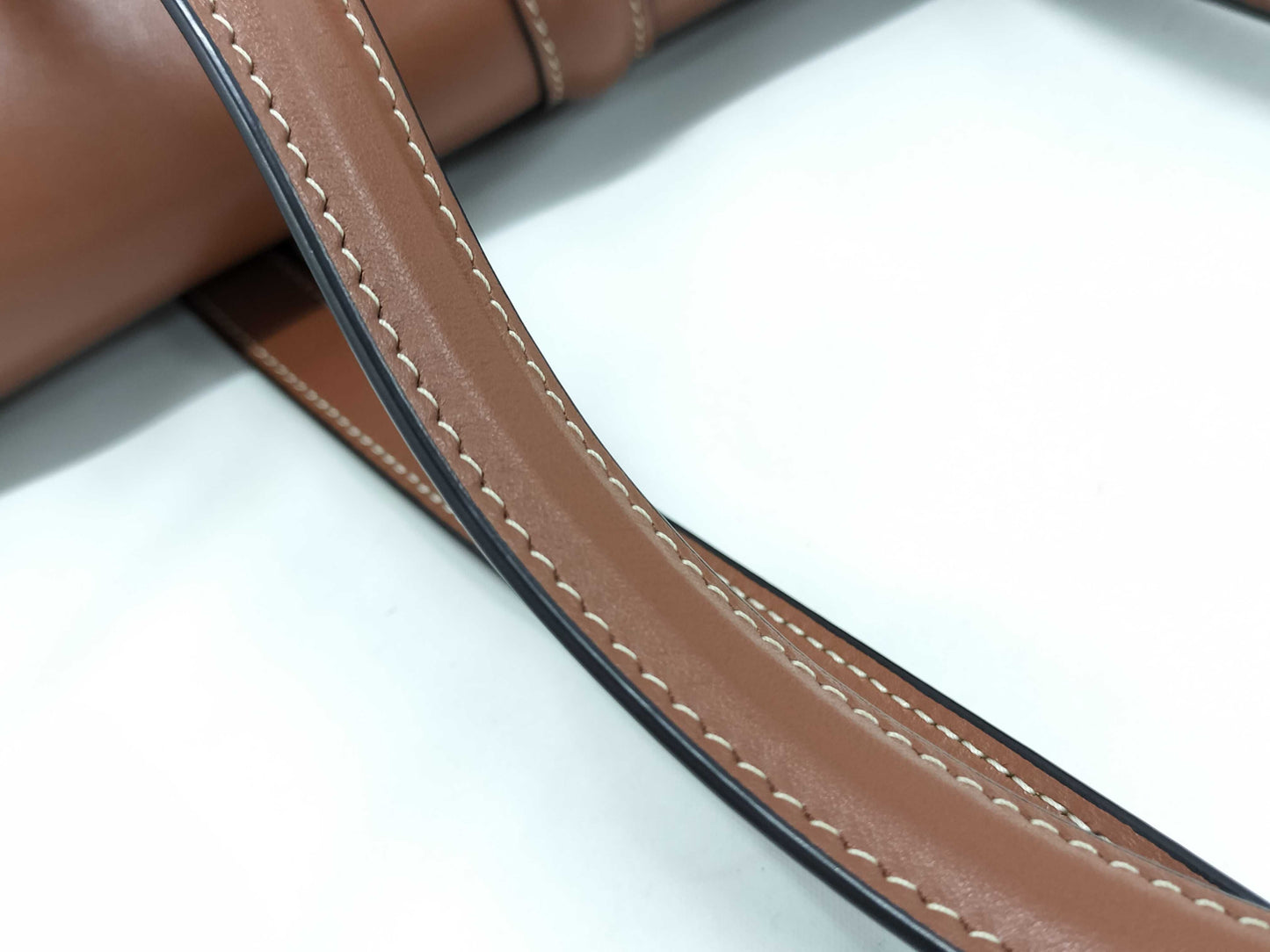 CELINE Seize Medium 2-Way Tote Bag 195543 Brown Leather with Gold Hardware F SL 2243 Tote Bag