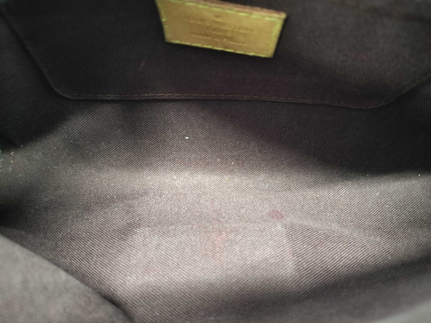 LOUIS VUITTON Favorite PM 2-way Shoulder Bag Monogram M40717 Brown with Gold Hardware, Canvas and Leather Shoulder Bag