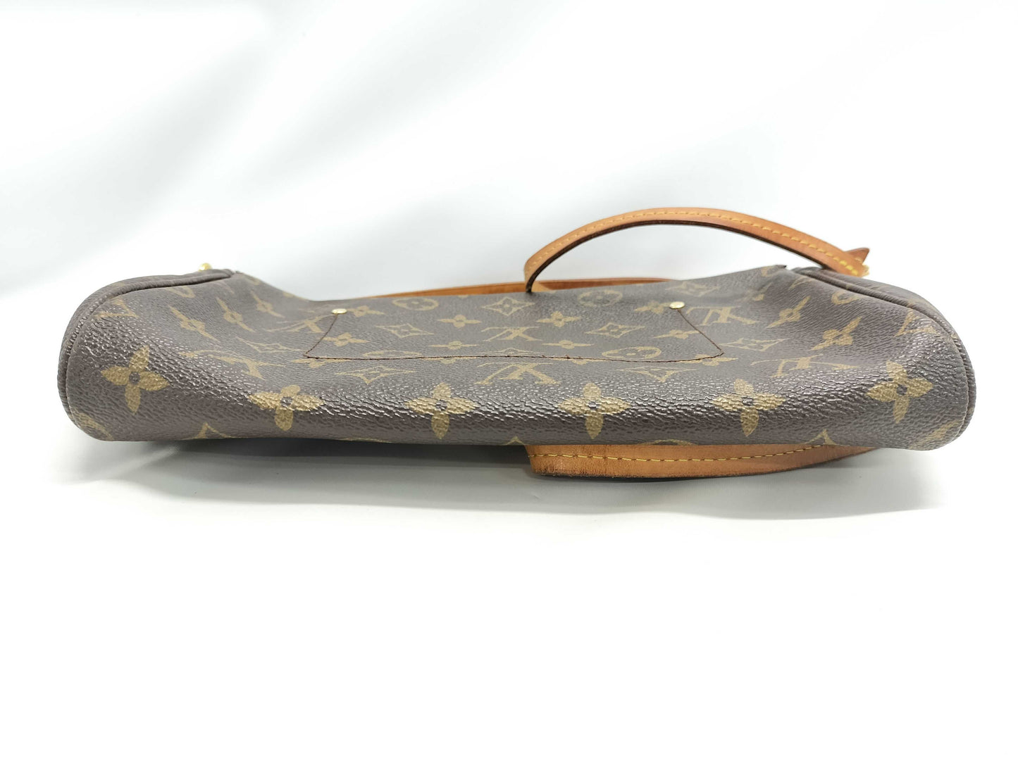 LOUIS VUITTON Favorite PM 2-way Shoulder Bag Monogram M40717 Brown with Gold Hardware, Canvas and Leather Shoulder Bag