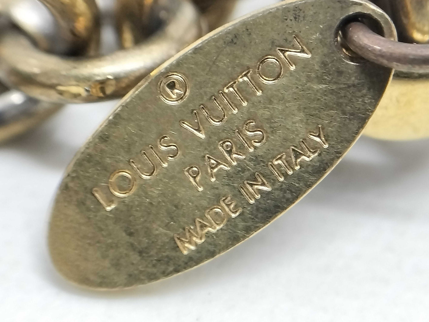 LOUIS VUITTON LOUIS VUITTON Bijou Sac Insolence Monogram Keychain Bag Charm M65087 Brown Gold Hardware Gold Plated DI0124 Key Case/Keychain