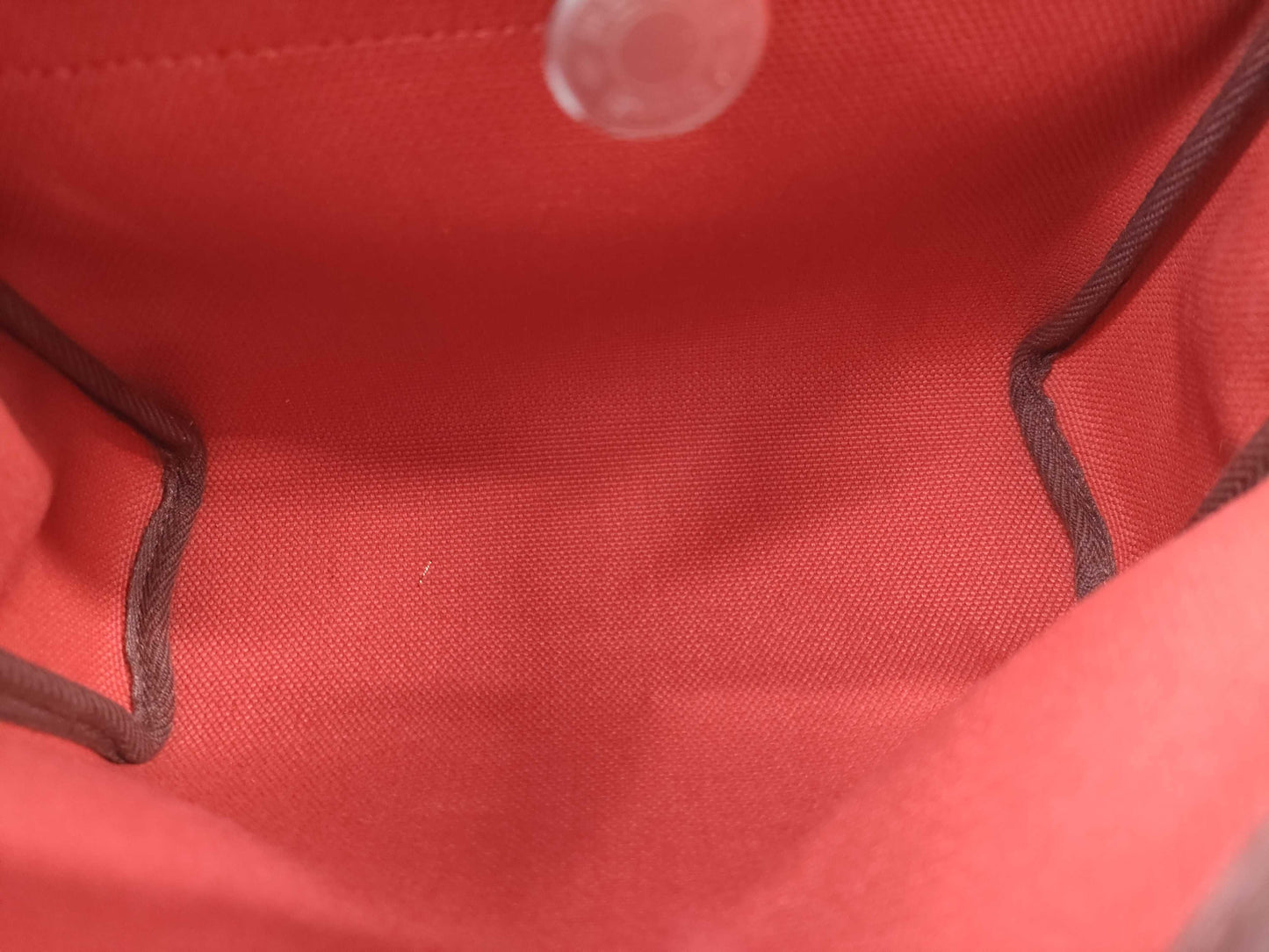 HERMES Mini Zip 20 Shoulder Bag in Rouge H Silver with Silver Hardware and K Stamp