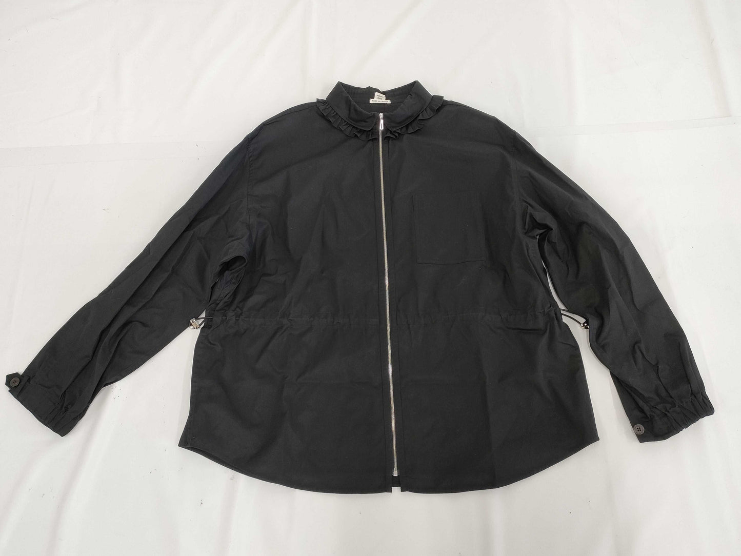HERMES Rubber Dress One Piece 42 Jacket