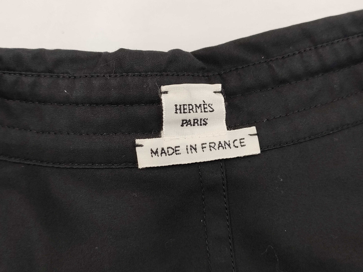 HERMES Rubber Dress One Piece 42 Jacket