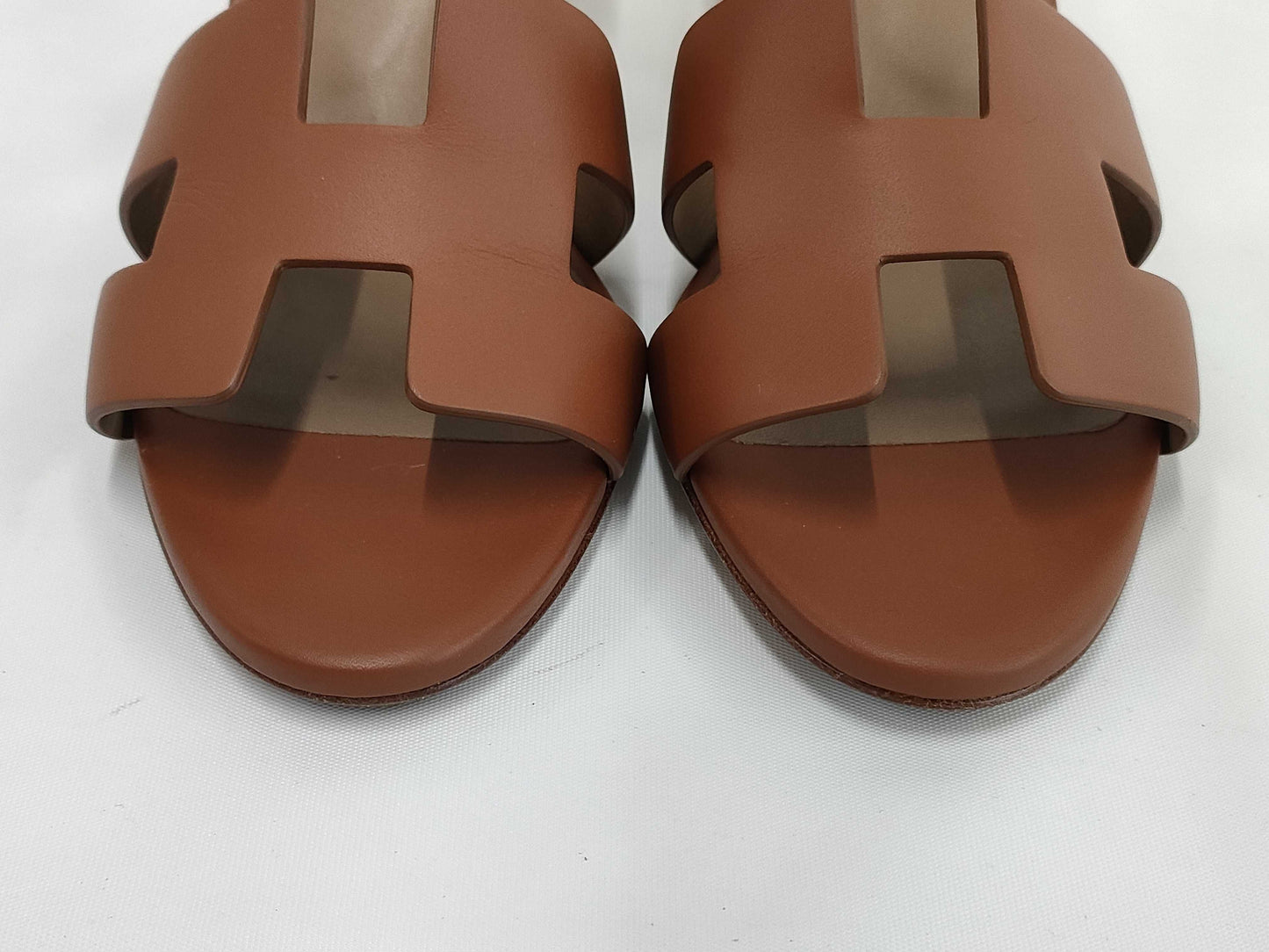 HERMES Legend Sandals, Gold, Size 21-22