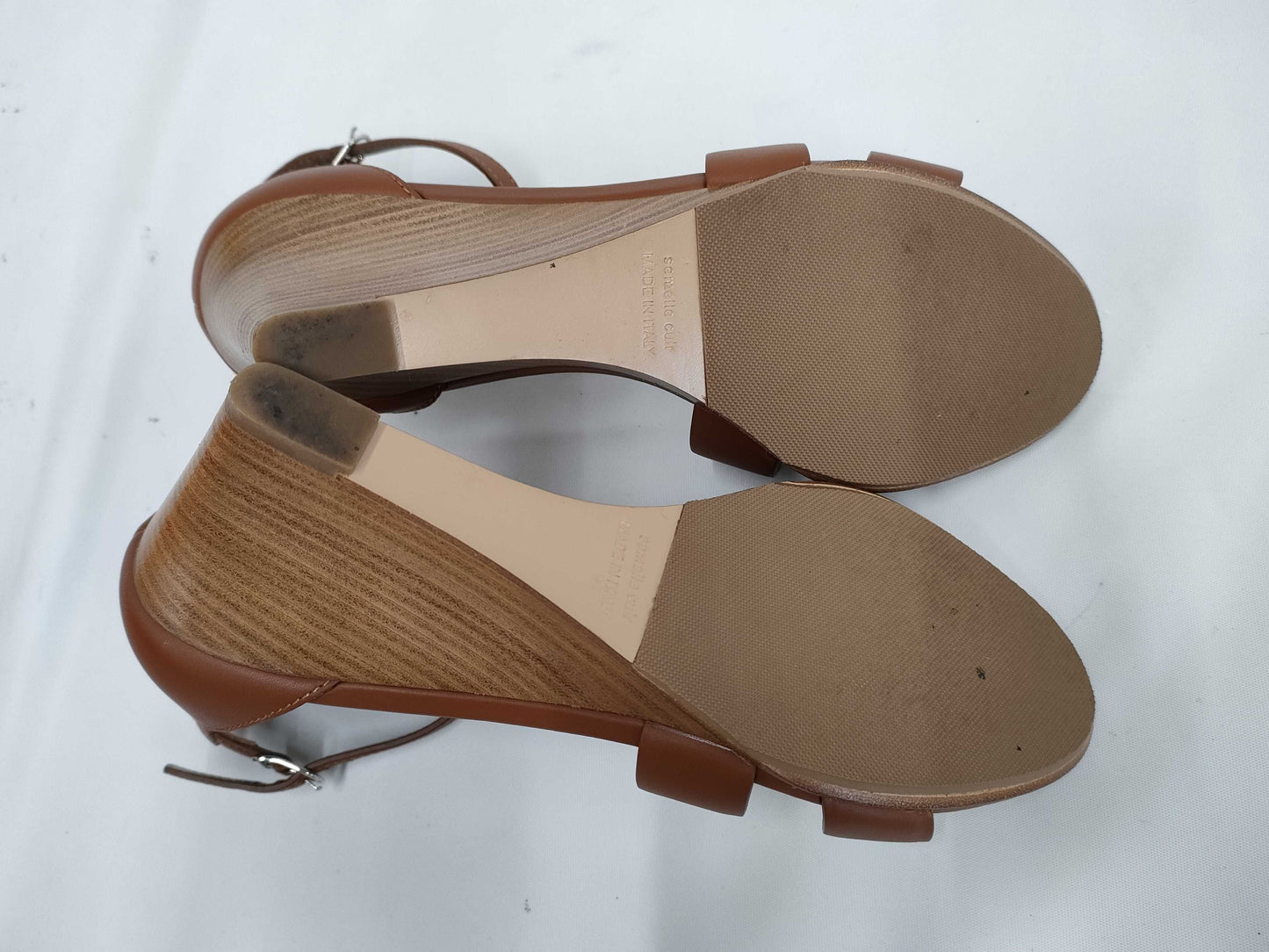 HERMES Legend Sandals, Gold, Size 21-22