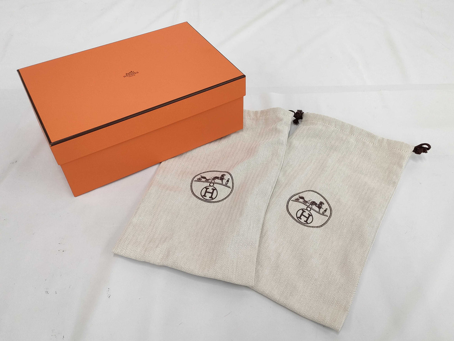 HERMES Legend Sandals, Gold, Size 21-22