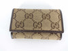 GUCCI GG Canvas GUCCI Key Case Canvas Key Case/Key Holder