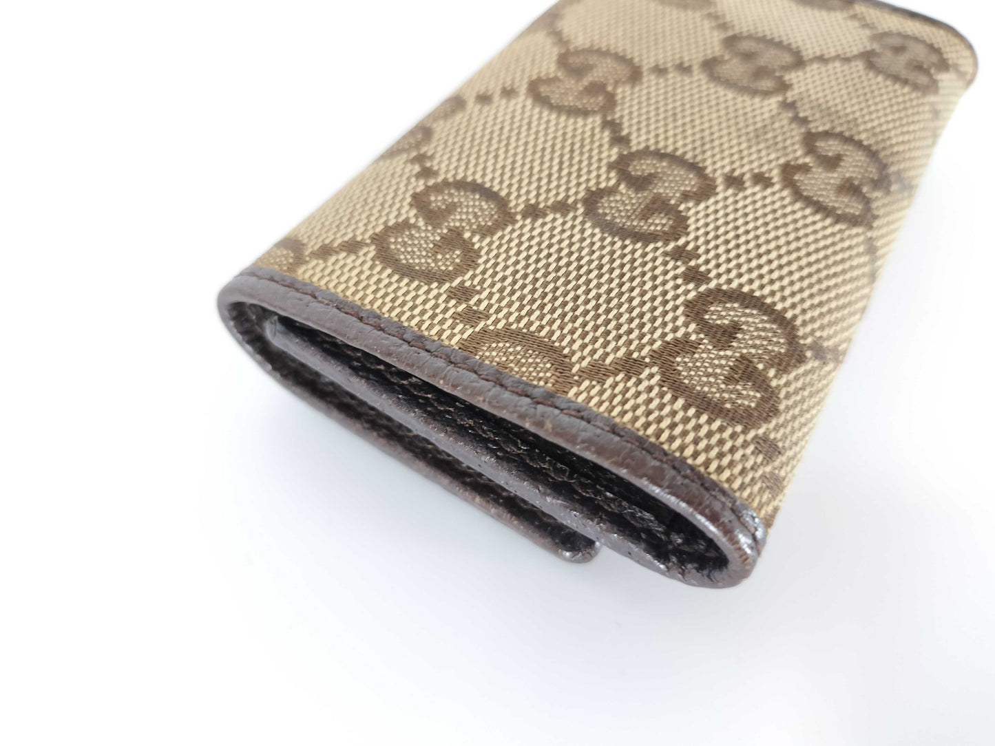 GUCCI GG Canvas GUCCI Key Case Canvas Key Case/Key Holder