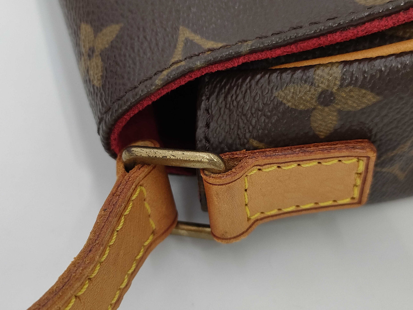 LOUIS VUITTON LOUIS VUITTON Louis Vuitton M51179 Tan Blanc Monogram Shoulder Bag Bag