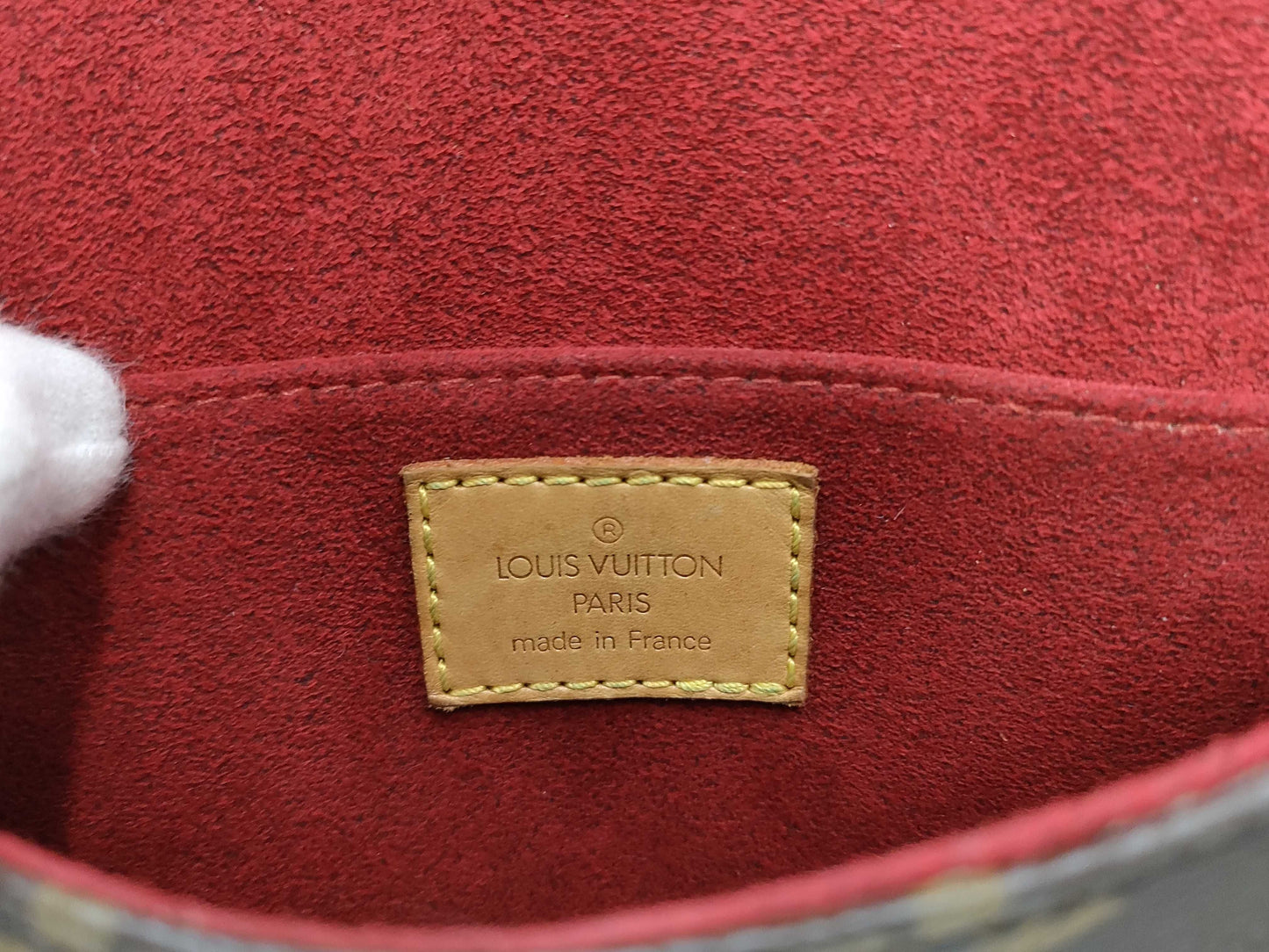LOUIS VUITTON LOUIS VUITTON Louis Vuitton M51179 Tan Blanc Monogram Shoulder Bag Bag