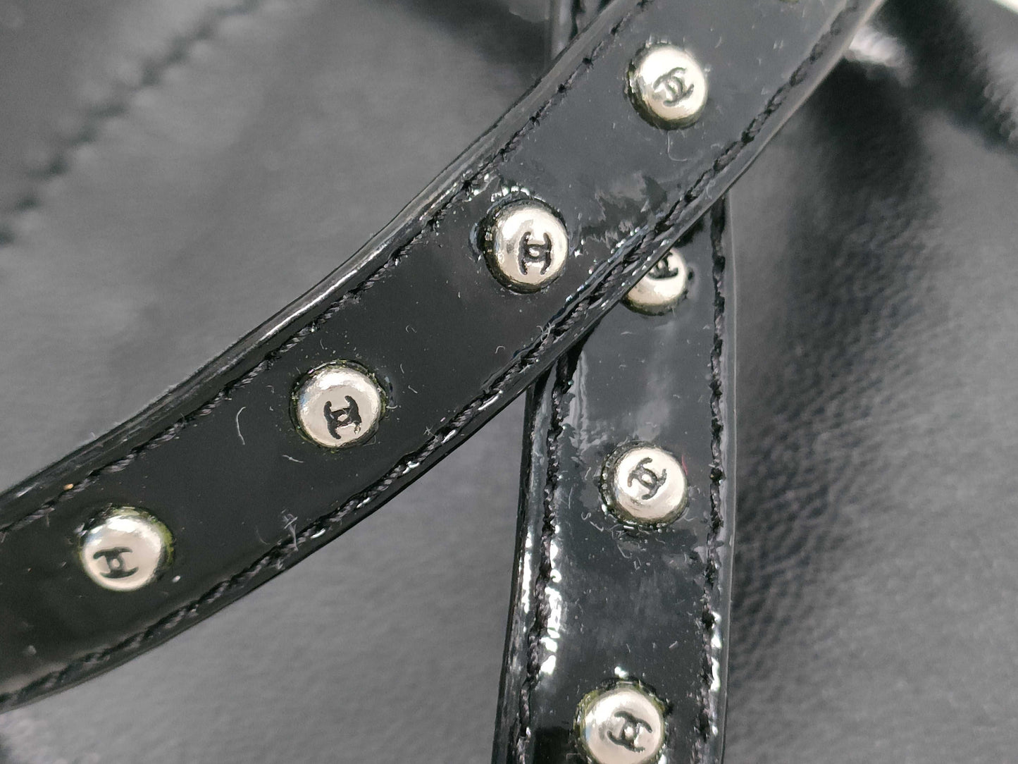 CHANEL CHANEL Coco Mark Stud Sandals Size 36 1/2