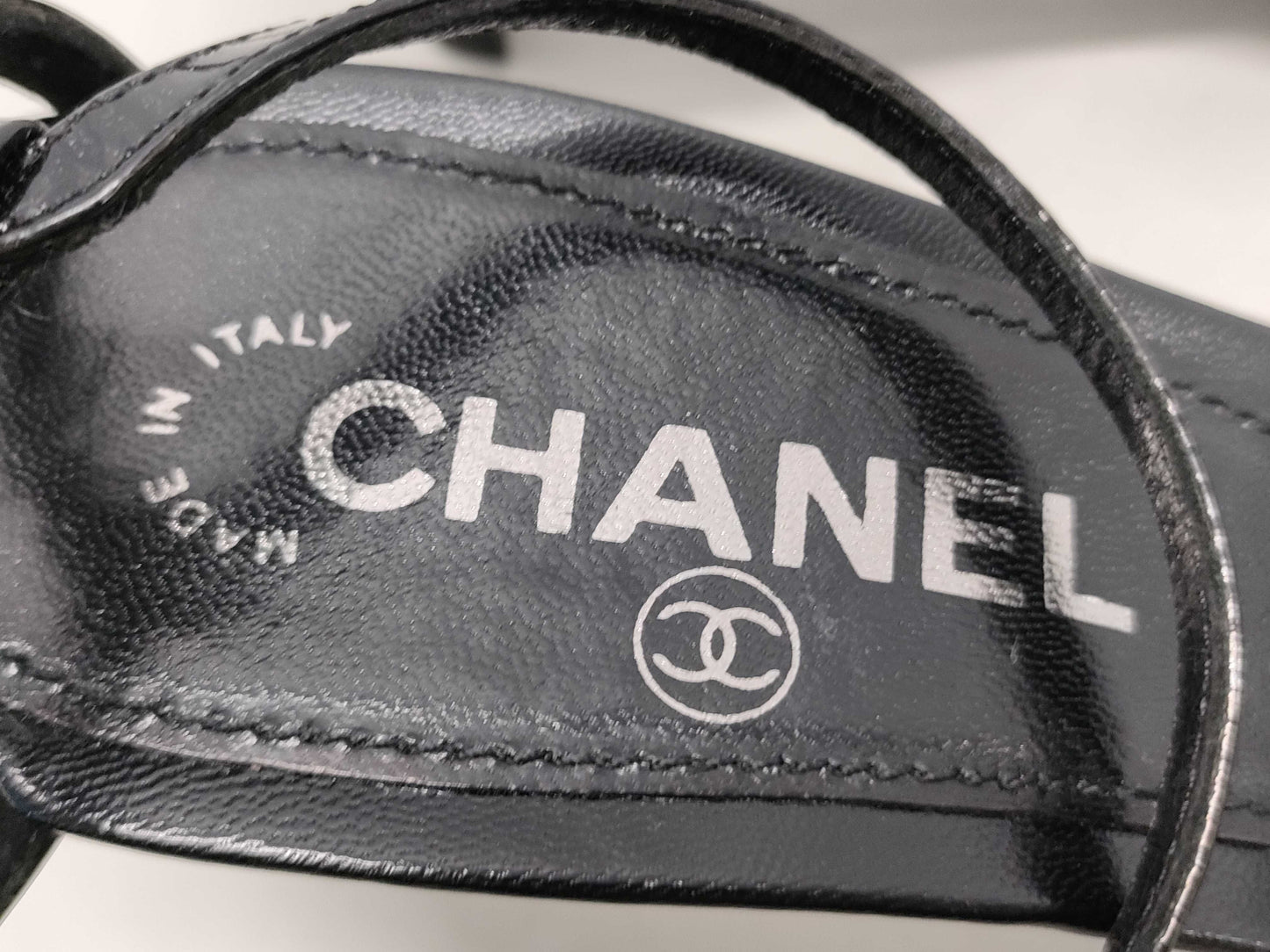 CHANEL CHANEL Coco Mark Stud Sandals Size 36 1/2