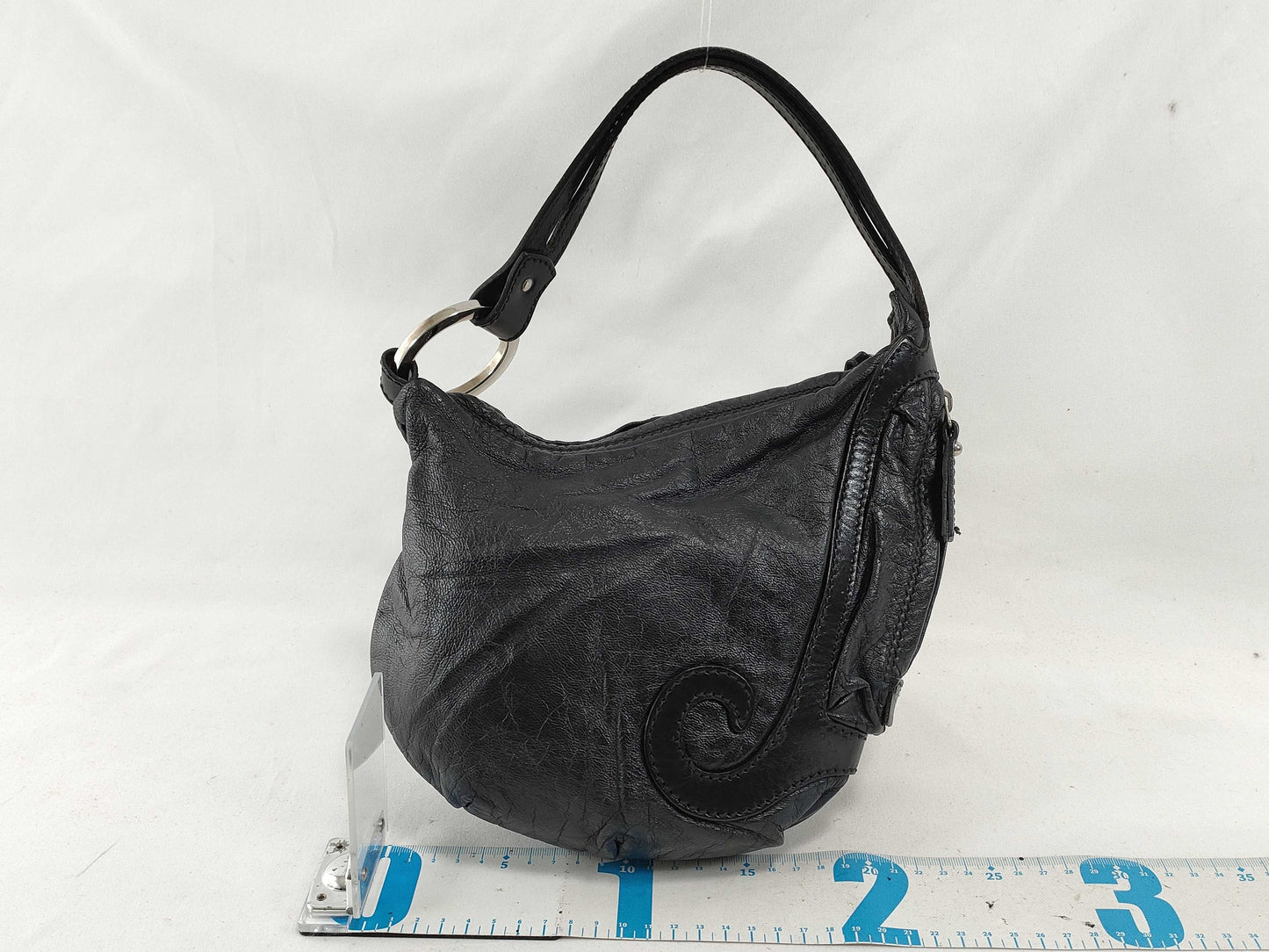 FENDI Fendi Leather Black Shoulder Bag Shoulder Bag