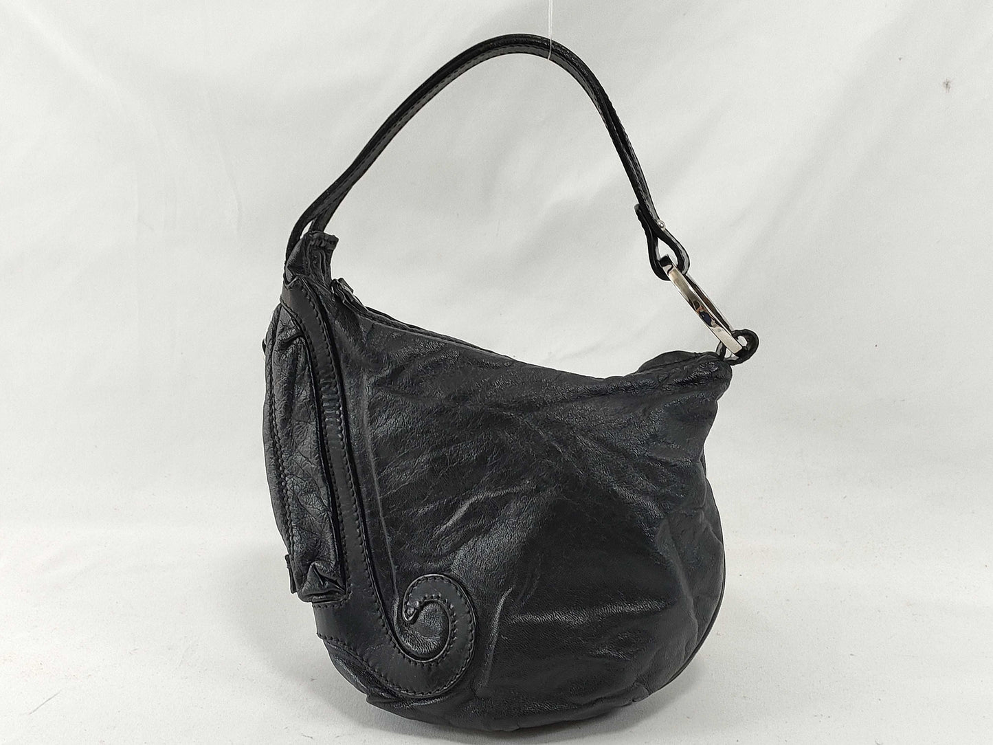 FENDI Fendi Leather Black Shoulder Bag Shoulder Bag