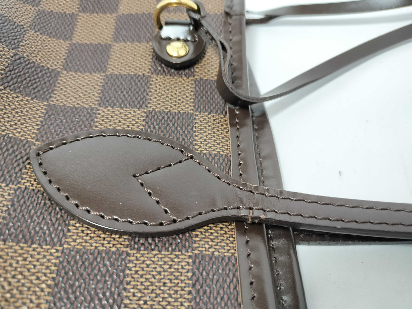 LOUIS VUITTON N41359 Damier Neverfull PM Tote Bag