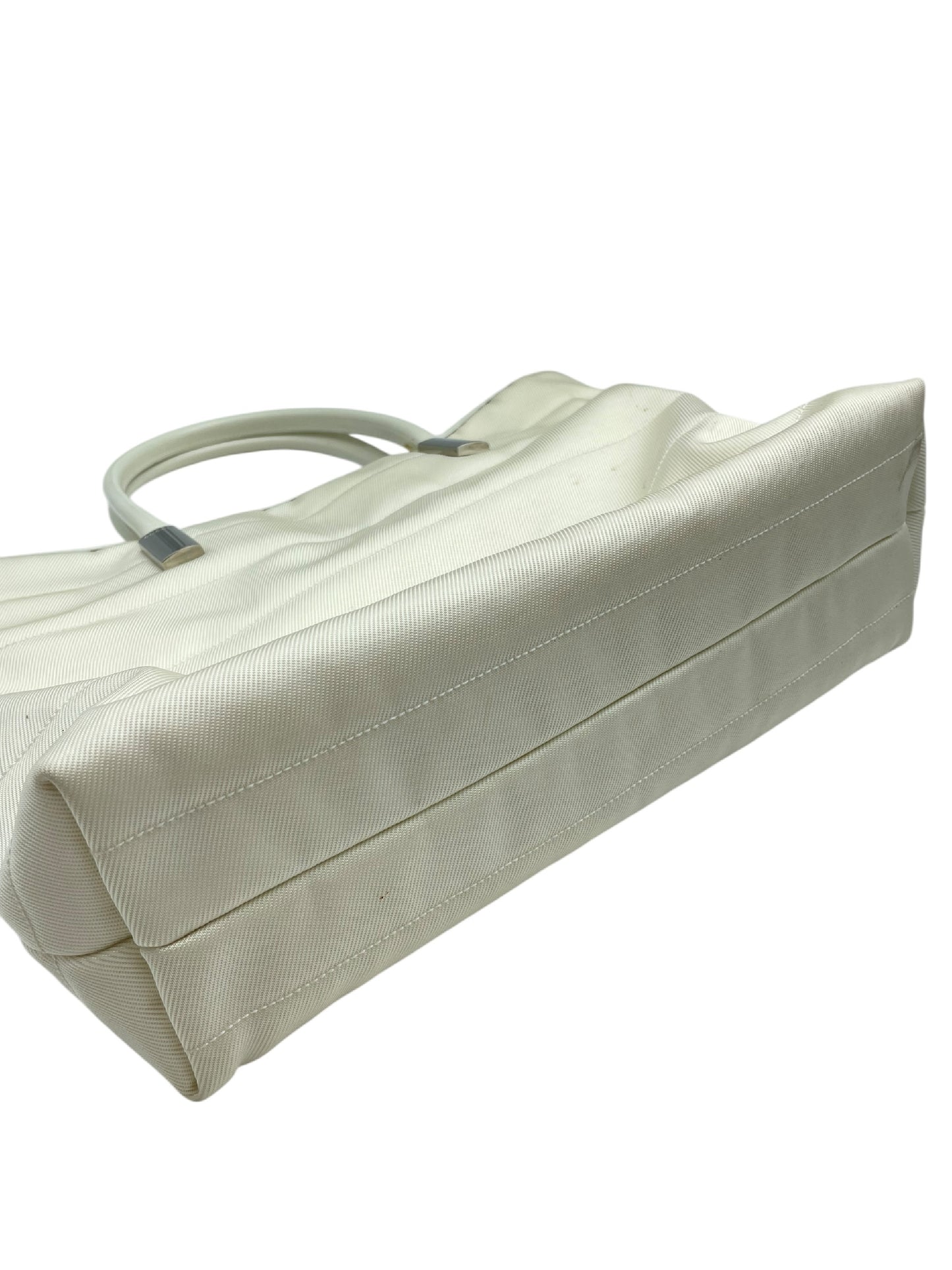 GUCCI GUCCI Gucci handbag nylon white handbag
