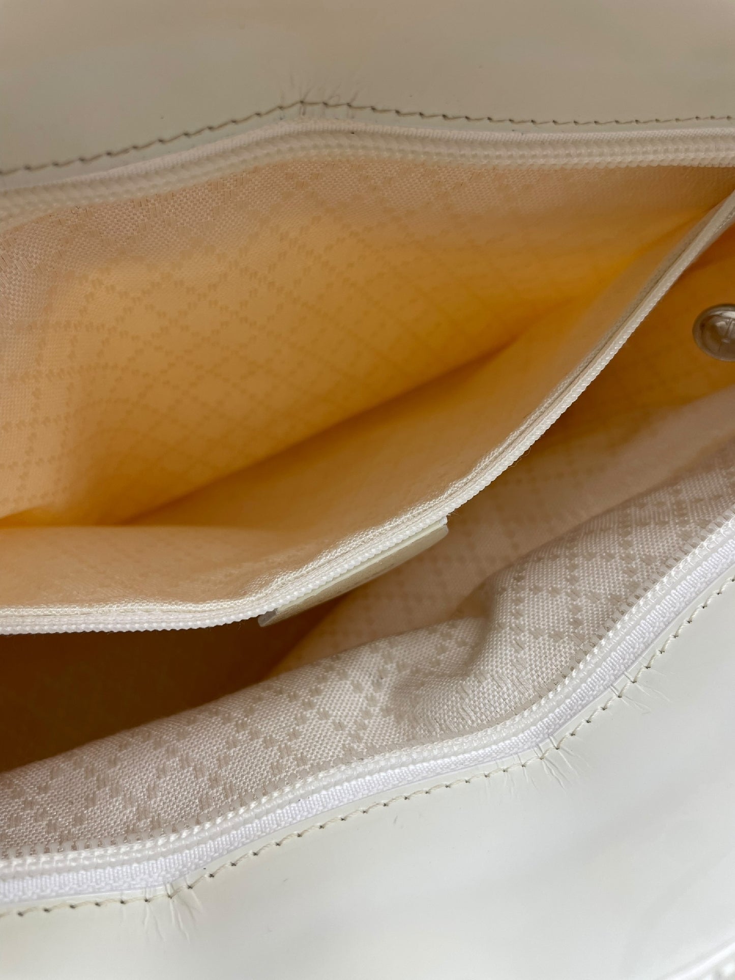 GUCCI GUCCI Gucci handbag nylon white handbag