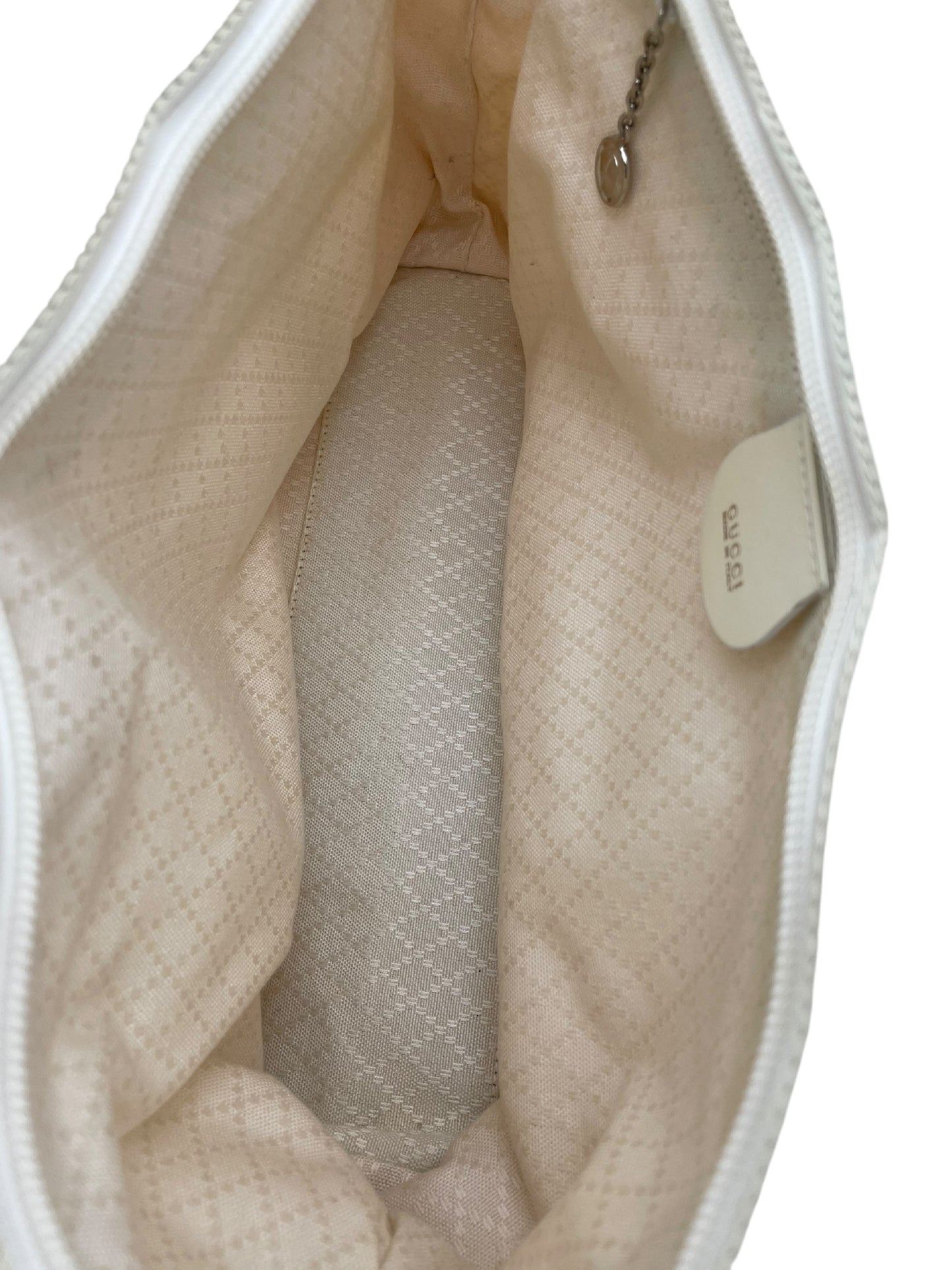 GUCCI GUCCI Gucci handbag nylon white handbag
