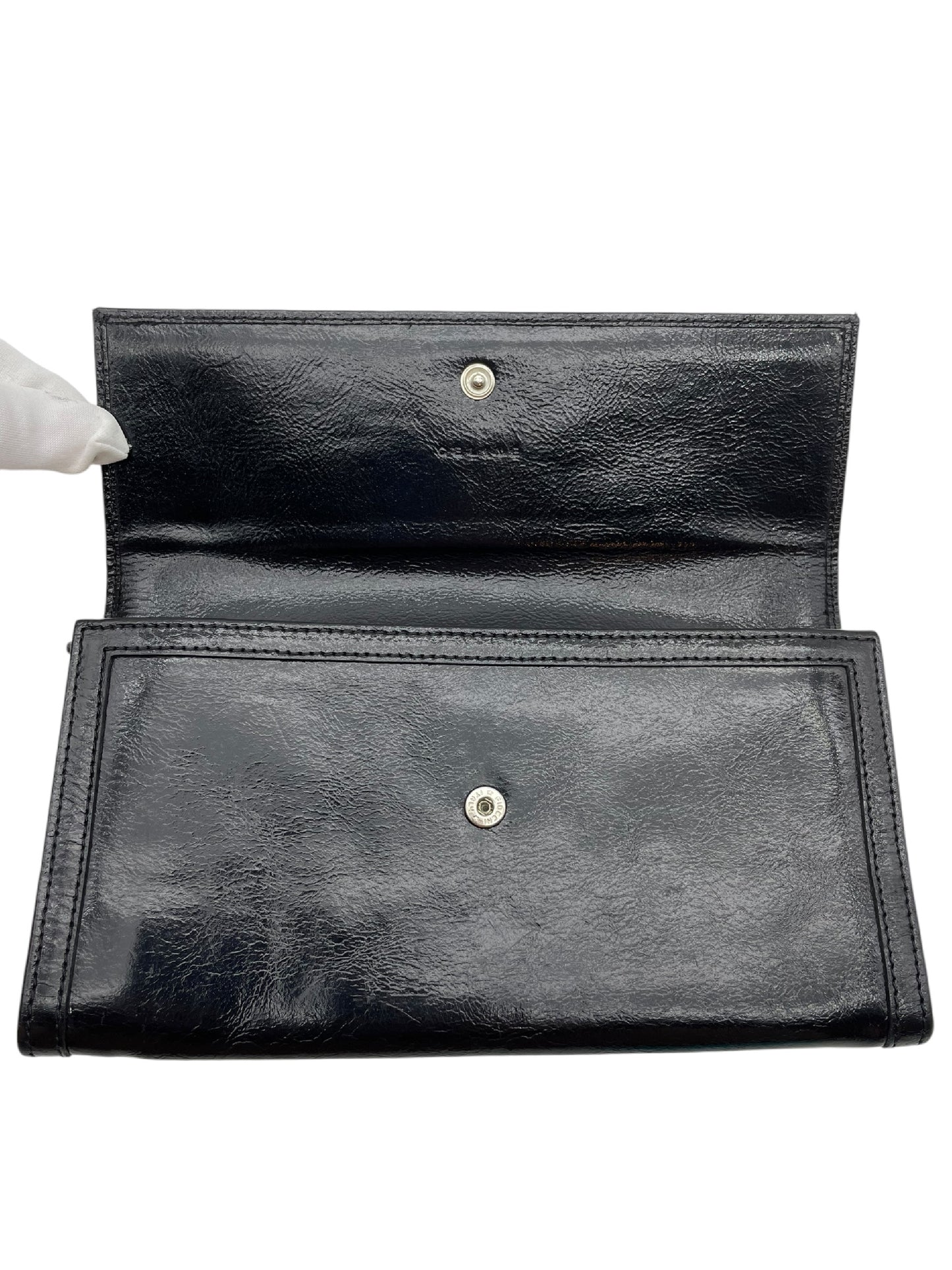 CELINE Macadam Long Wallet, Black