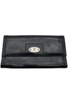 CELINE Macadam Long Wallet, Black
