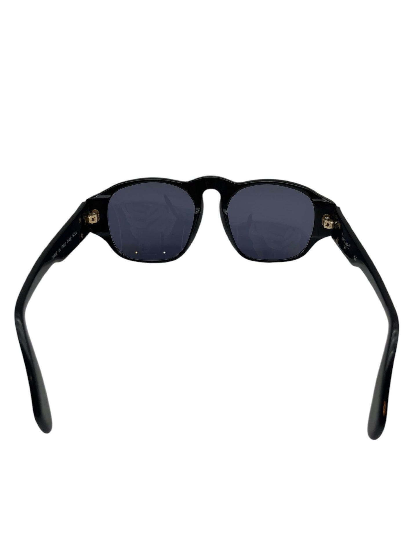 CHANEL CHANEL Chanel Sunglasses Coco Mark Black Sunglasses Glasses