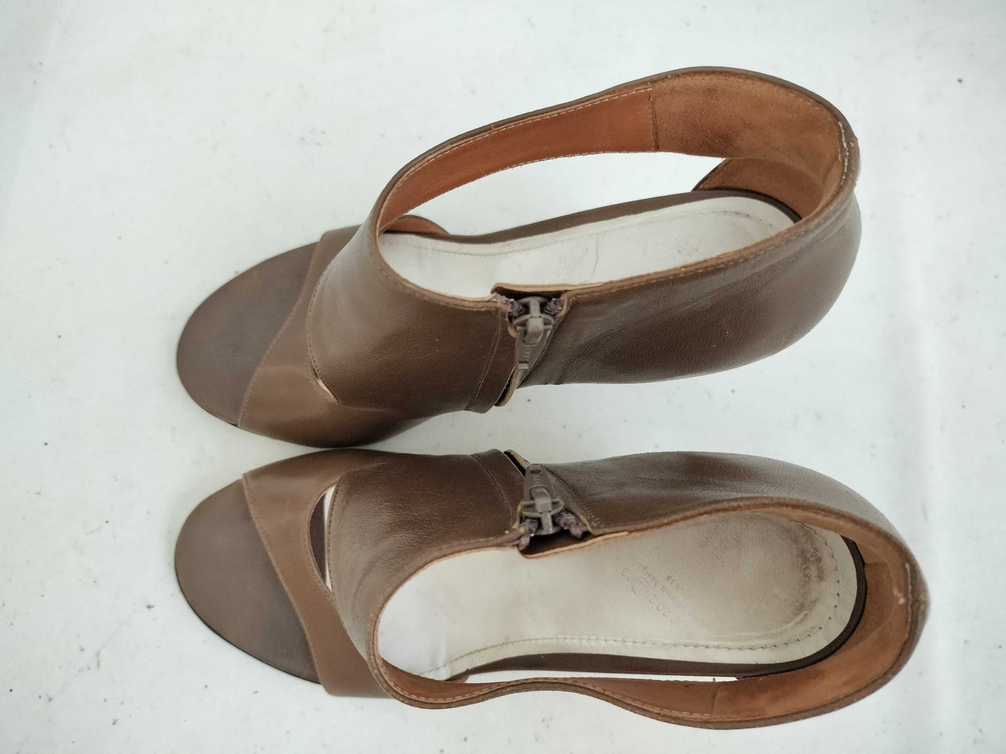 Martin Margiela 22 Margiela Heel Ankle Sandal Pumps Booties Size 37 Pumps