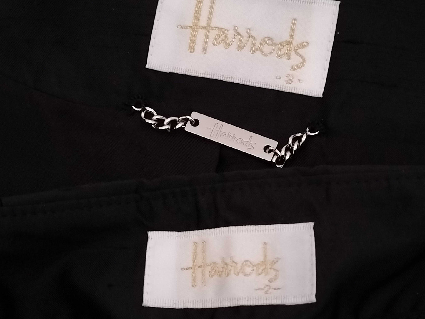 Harrods Harrods Summer Silk Skirt Set Black Other Apparel