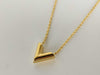 LOUIS VUITTON M61083 LOUIS VUITTON Essential V Gold Necklace M61083 Necklace