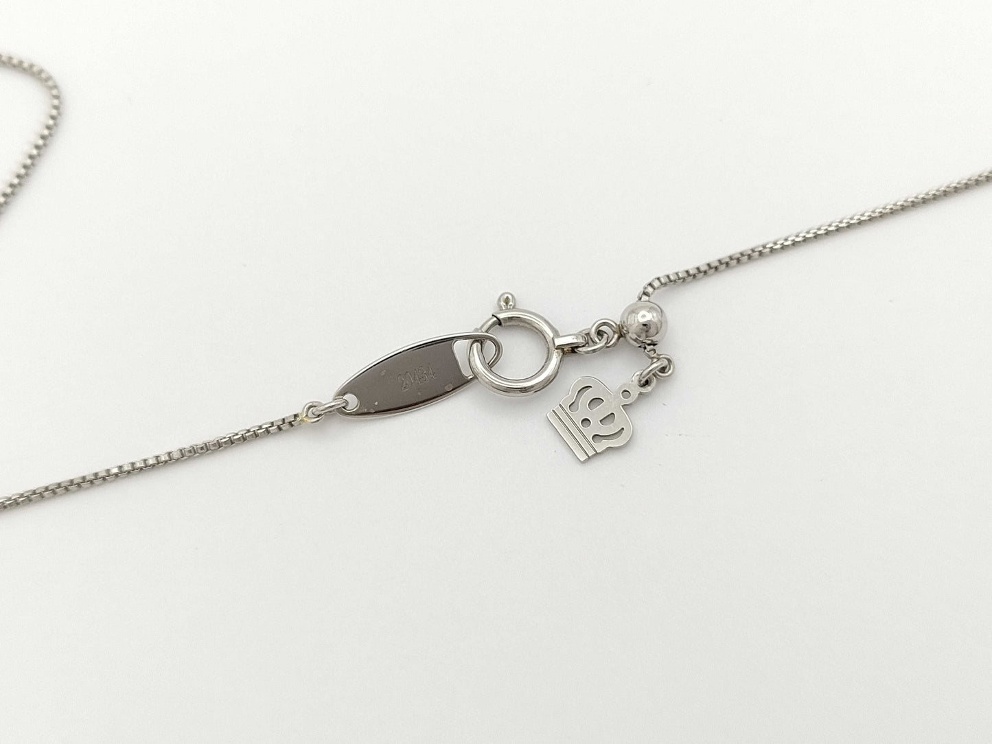 ROYAL ASSCHER D0.52ct PT950 3.6g Necklace