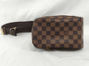 LOUIS VUITTON N51994 Damier Louis Vuitton Geronimos Leather Waist Bag CA0034 Excellent Condition