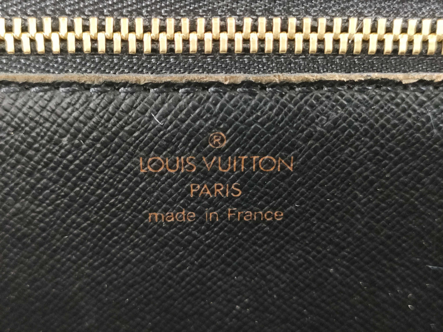 LOUIS VUITTON Epi Monceau 2-way Black Handbag