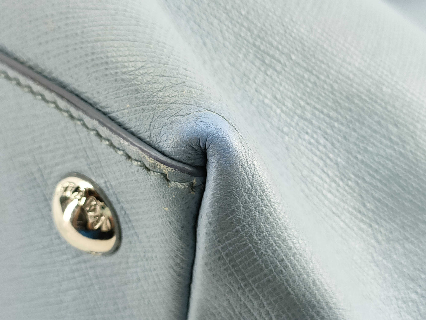 PRADA Galleria Tote Bag, Light Blue