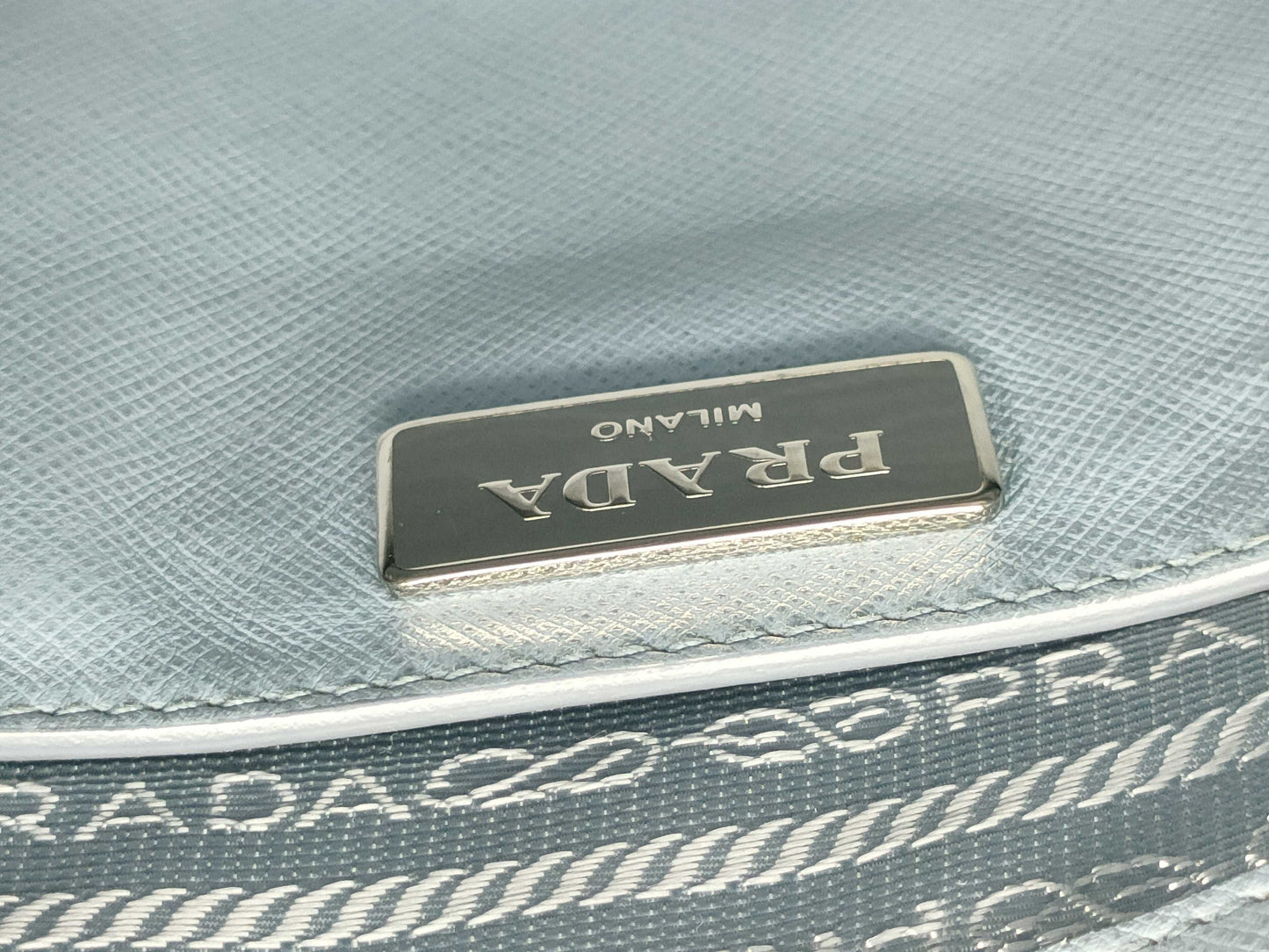 PRADA Galleria Tote Bag, Light Blue