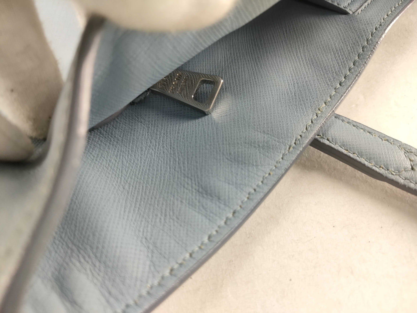 PRADA Galleria Tote Bag, Light Blue