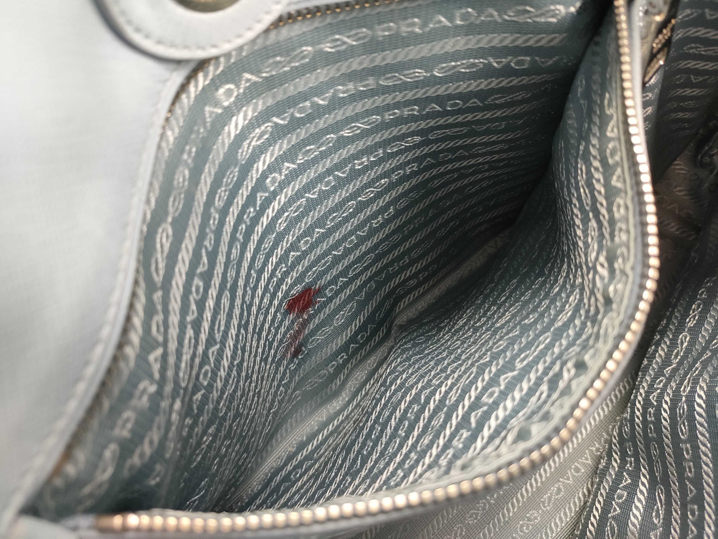 PRADA Galleria Tote Bag, Light Blue