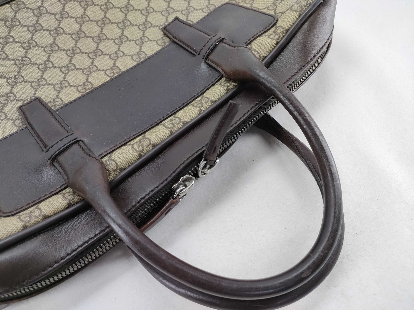 GUCCI GG Supreme Gucci GG Supreme Business Bag Boston Bag