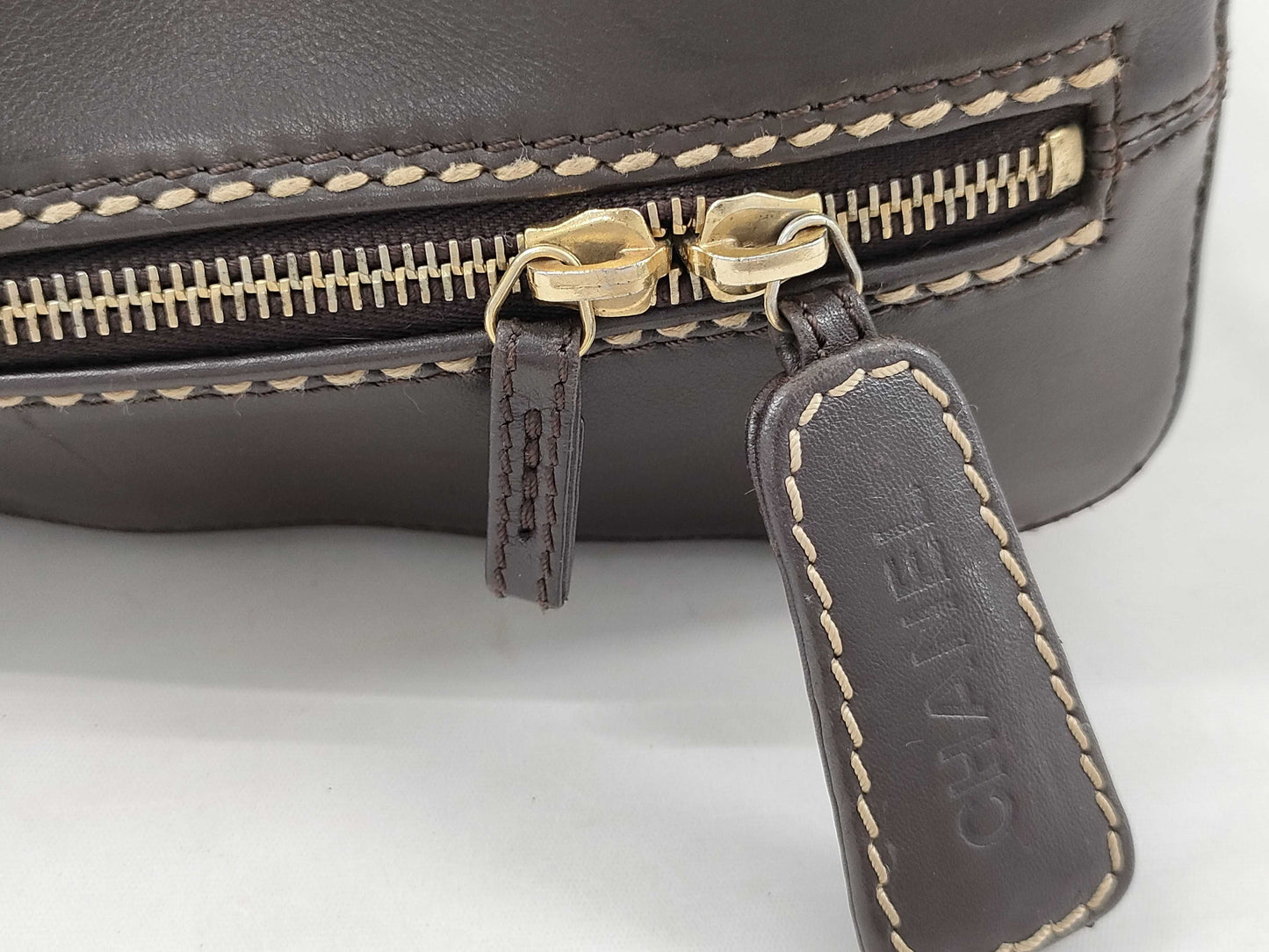 CHANEL CHANEL Wild Stitch Coco Mark Handbag Tote Bag